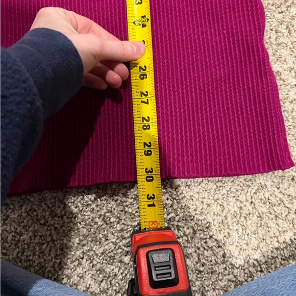 House of Harlow 1960 Magenta Ribbed Bodycon Dress Small - Picture 7 of 8